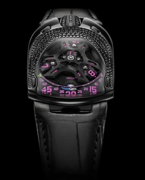 Best Replica Urwerk UR-106 BLACK PINK men watch review